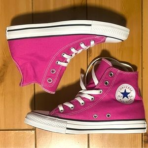 Brand New Plastic Pink Converse All Stars